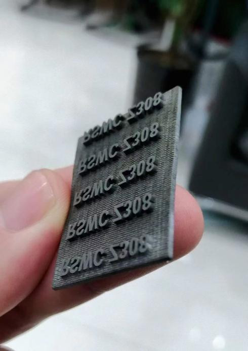 Rubber self-inking stamp laser making engraving machine